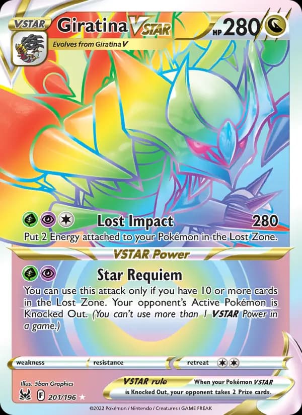 Giratina VSTAR #201 — Lost Origin