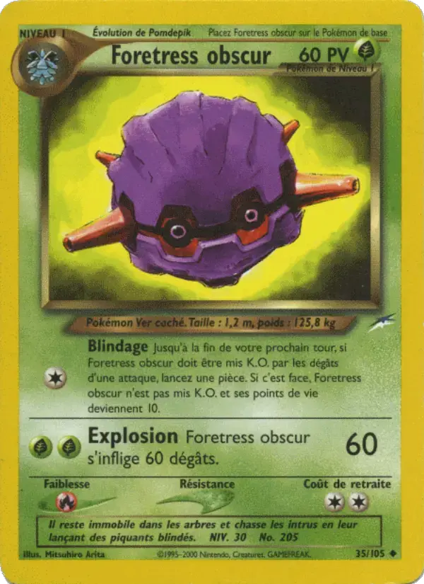Carte Pokémon Foretress obscur #35 — Neo Destiny