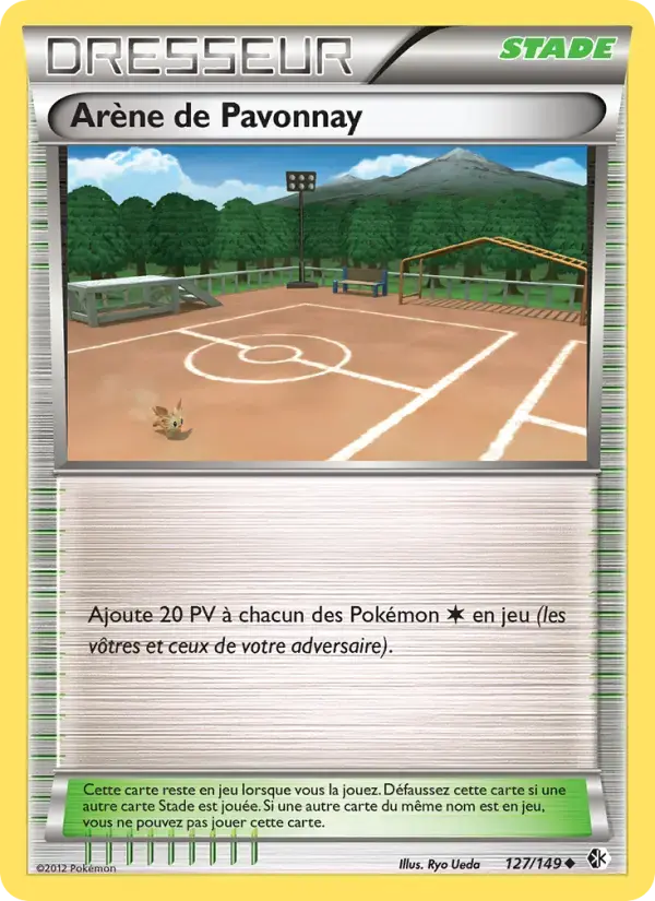 Carte Pokémon Arène de Pavonnay #127 — Frontières Franchies