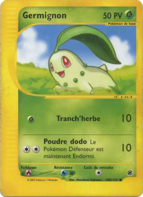 Carte Pokémon Germignon #100 — Expédition
