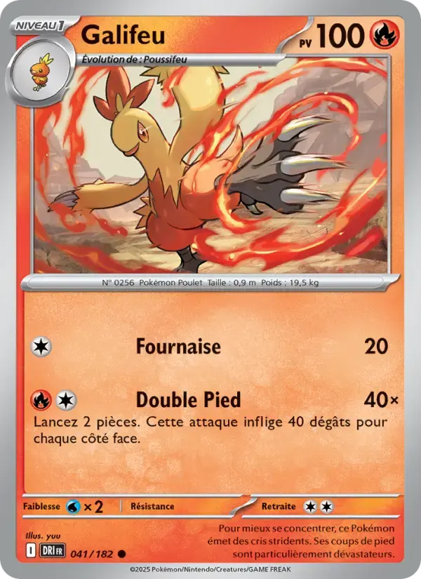 Carte Pokémon Galifeu #041 — Rivalités Destinées
