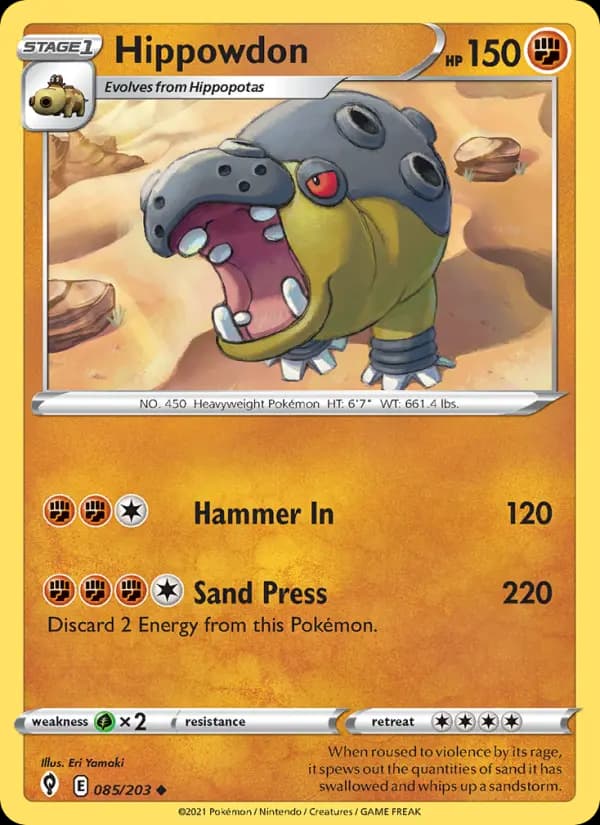 Hippowdon #85 — Evolving Skies