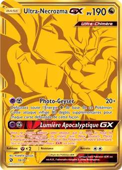 Carte Pokémon Ultra-Necrozma GX #78 — Majesté des Dragons