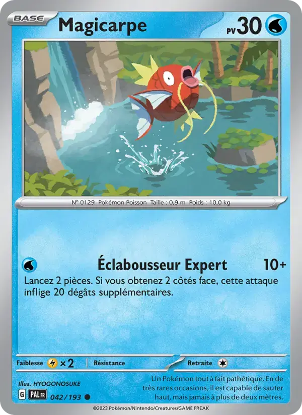 Carte Pokémon Magicarpe #042 — Évolutions à Paldea