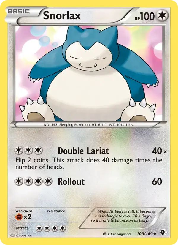 Snorlax #109 — Boundaries Crossed