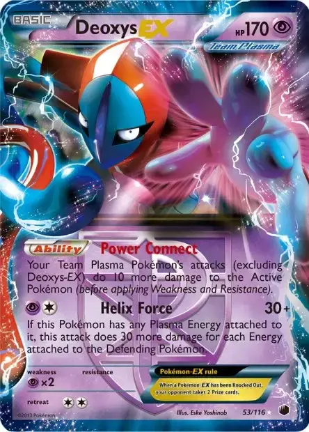 Carte Pokémon Deoxys-EX #53/116 — Jumbo