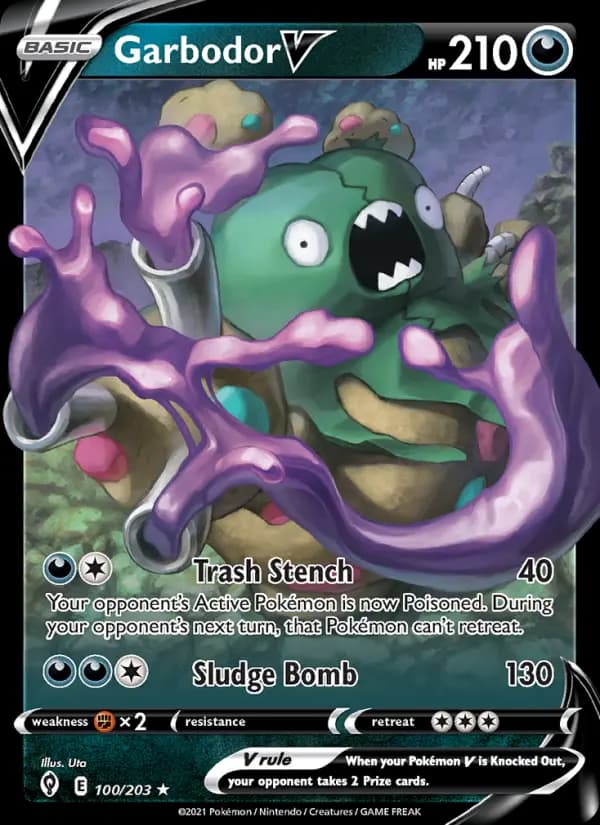 Garbodor V #100 — Evolving Skies