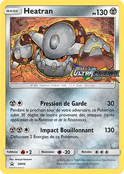 Carte Pokémon Heatran #SM96 — Promos Soleil et Lune