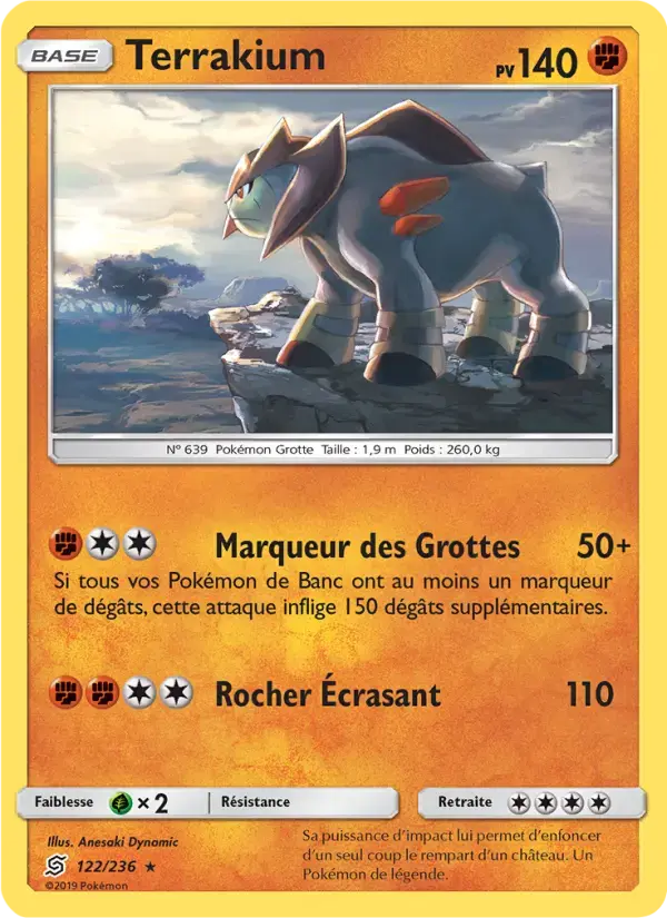 Carte Pokémon Terrakium #122 — Harmonie des Esprits