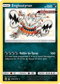 Carte Pokémon Engloutyran #SV26 — Destinées Occultes