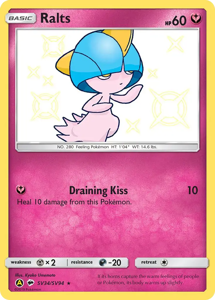 Ralts #SV34 — Hidden Fates