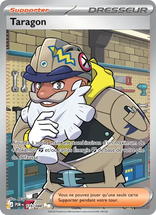 Carte Pokémon Taragon #116 — Équilibre Parfait