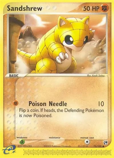 Sandshrew #75 — Sandstorm