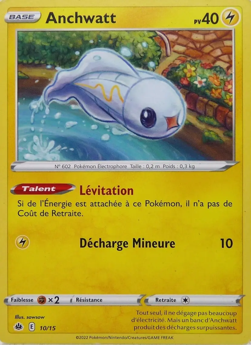 Carte Pokémon Anchwatt #10 — 2022 Promo McDonald's
