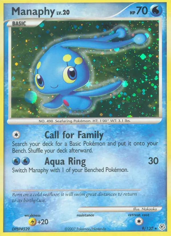 Manaphy #9 — Diamond & Pearl