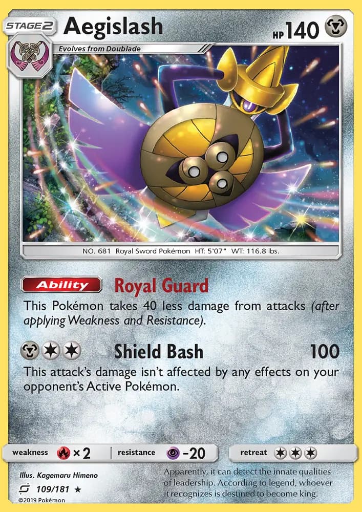 Aegislash #109 — Team Up