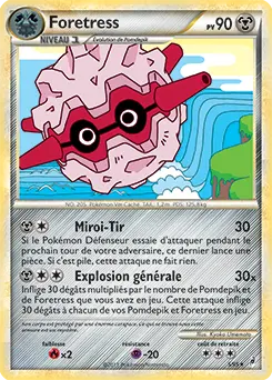Carte Pokémon Foretress #5 — L'Appel des Légendes