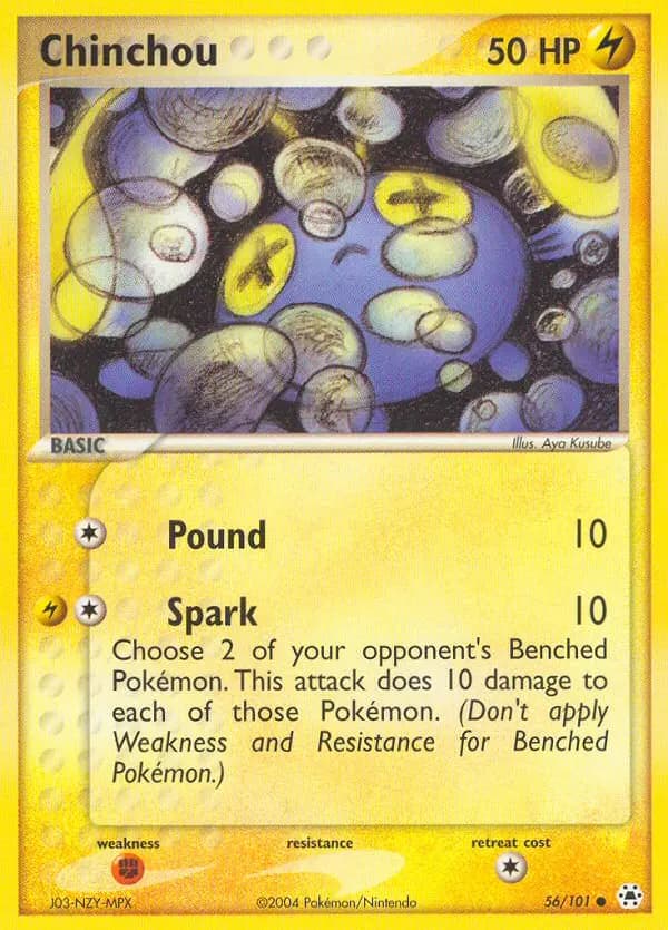 Chinchou #56 — Hidden Legends