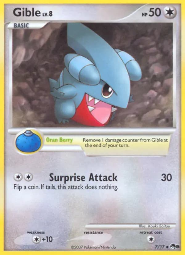 Gible #7 — POP 6