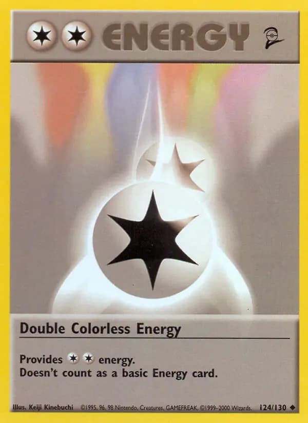 Double Colorless Energy #124 — Base Set 2