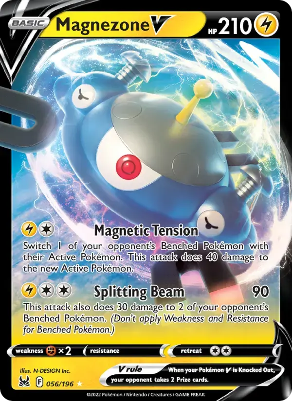 Magnezone V #056 — Lost Origin