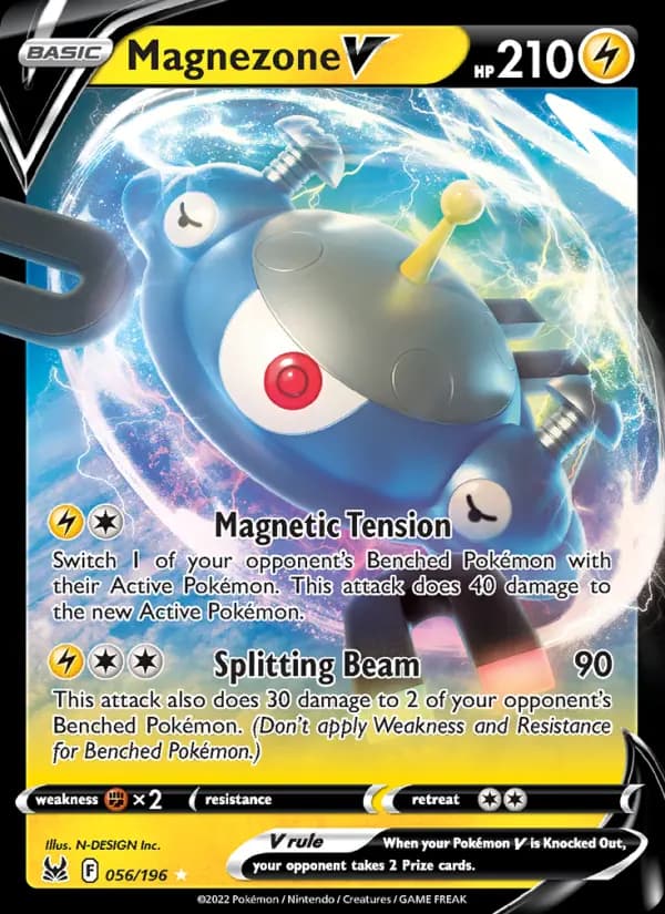 Magnezone V #056 — Lost Origin