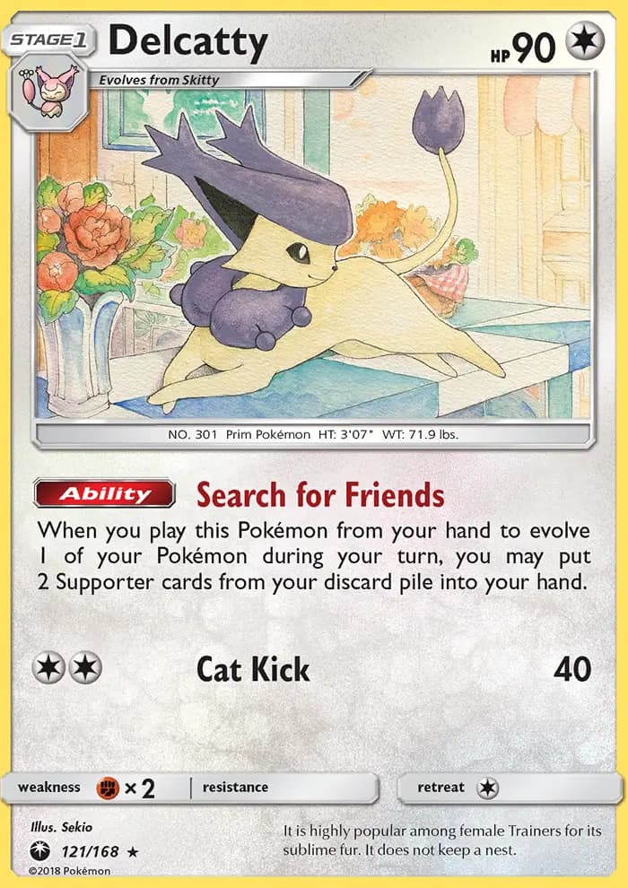 Delcatty #121 — Celestial Storm