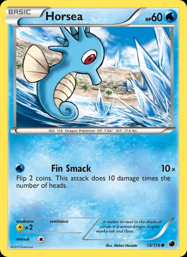 Horsea #18 — Plasma Freeze