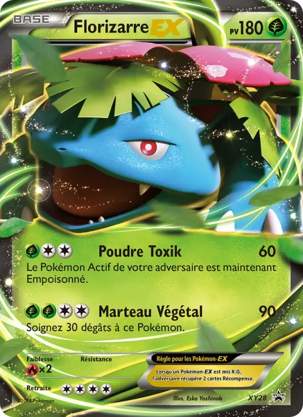 Carte Pokémon Florizarre EX #XY28 — Promos X&Y