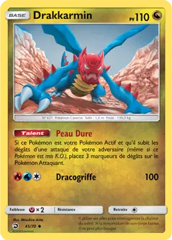 Carte Pokémon Drakkarmin #45 — Majesté des Dragons