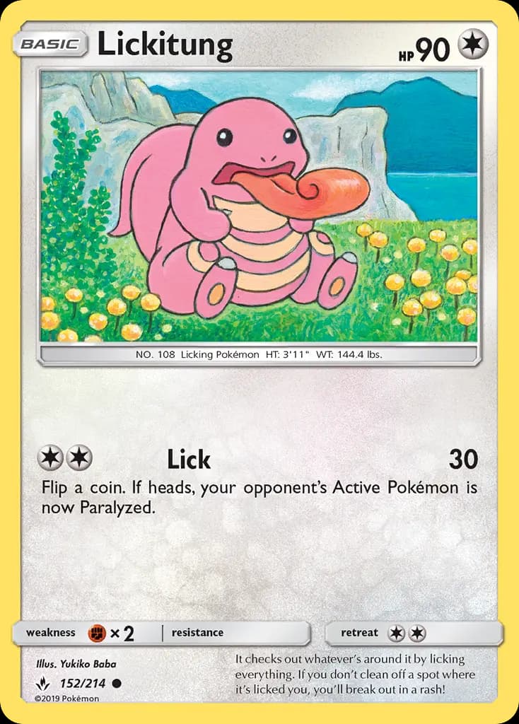 Lickitung #152 — Unbroken Bonds