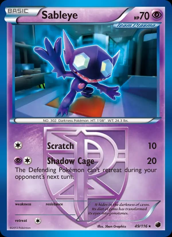 Sableye #49 — Plasma Freeze