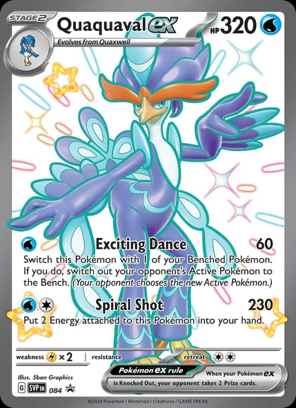 Quaquaval ex #084 — Scarlet & Violet Promos