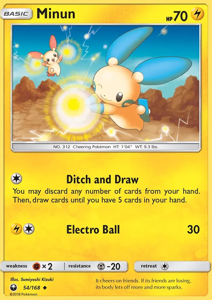 Minun #54 — Celestial Storm