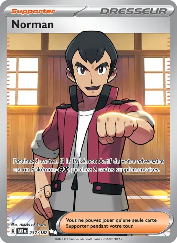 Carte Pokémon Norman #237 — Faille Paradoxe