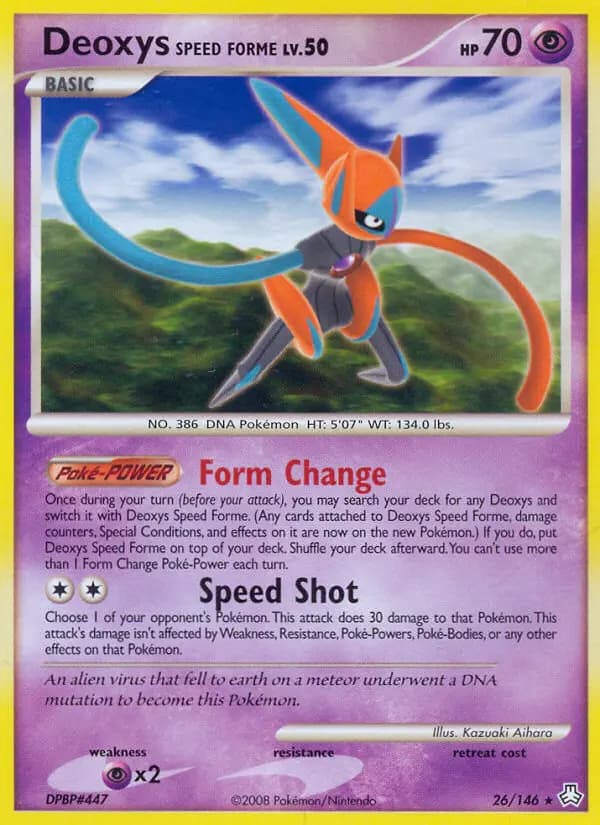 Deoxys Speed Forme #26 — Legends Awakened