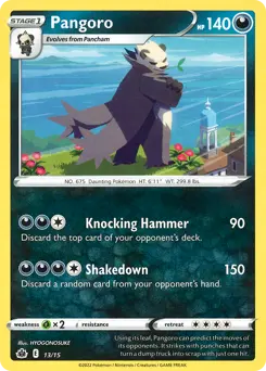 Pangoro #13 — 2022 McDonald's Collection