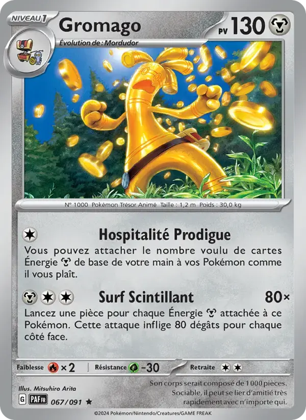 Carte Pokémon Gromago #067 — Destinées de Paldea