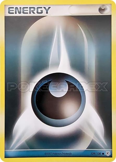 Carte Pokémon Énergie Obscurité #129 — Diamant et Perle