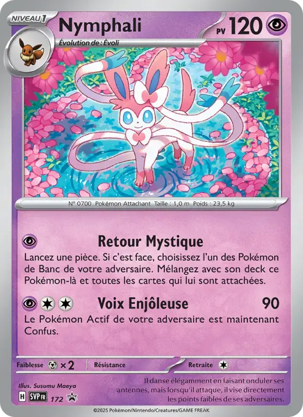 Carte Pokémon Nymphali #172 — Promos Écarlate et Violet