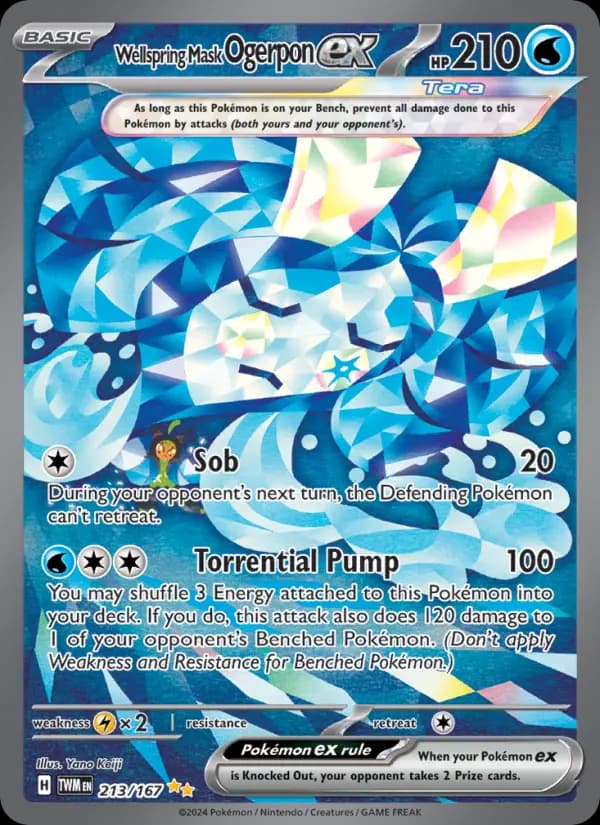 Wellspring Mask Ogerpon ex #213 — Twilight Masquerade