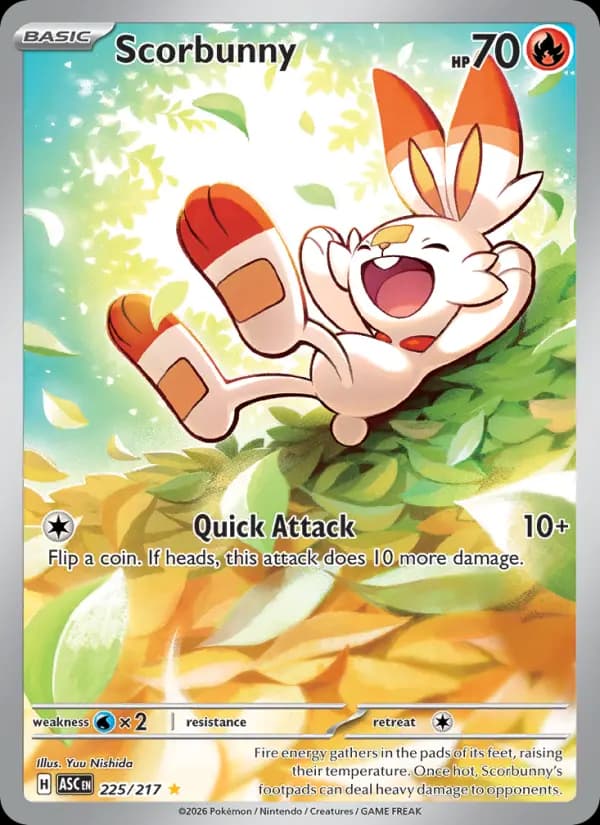 Scorbunny #225 — Ascended Heroes