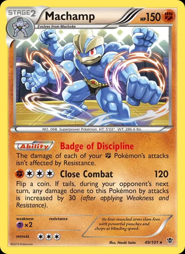 Machamp #49 — Plasma Blast