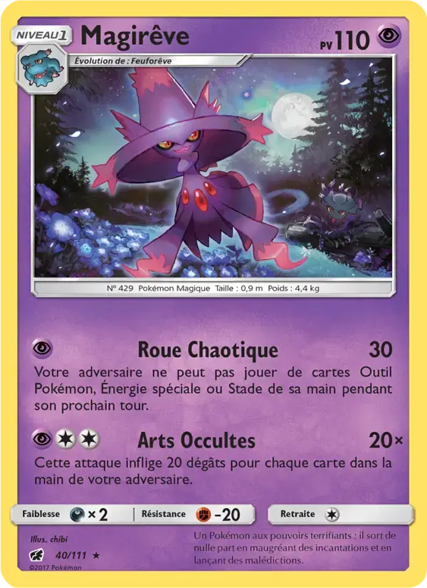 Carte Pokémon Magirêve #40 — Invasion Carmin