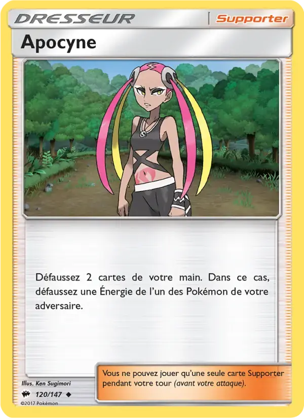 Carte Pokémon Apocyne #120 — Ombres Ardentes