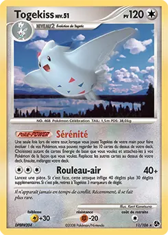 Carte Pokémon Togekiss #11 — Duels au Sommet