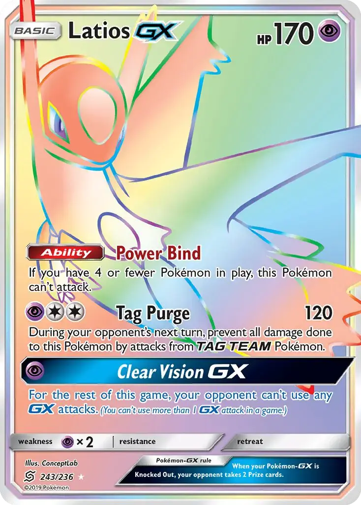 Latios GX #243 — Unified Minds