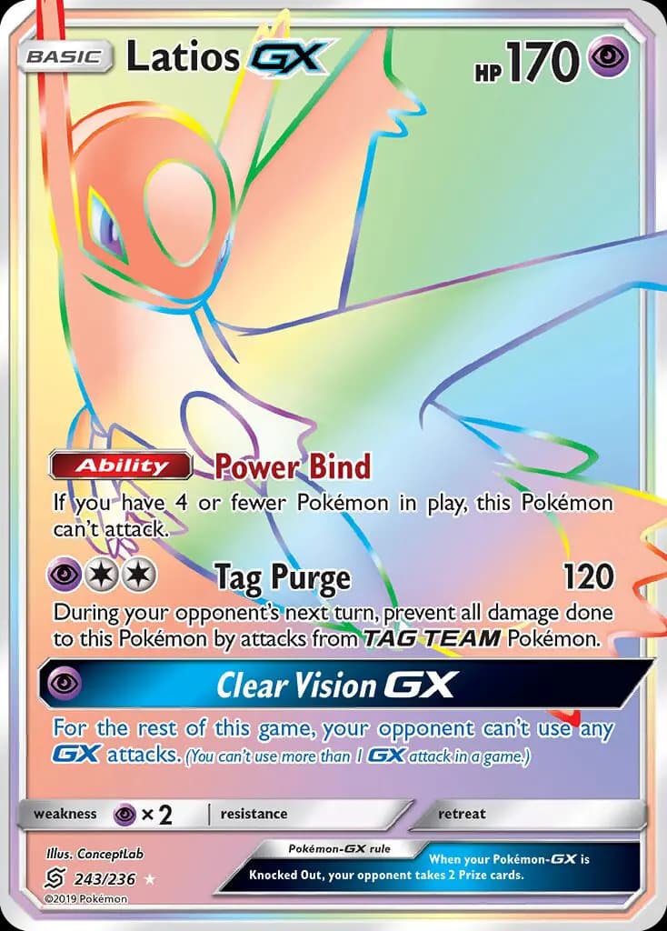 Latios GX #243 — Unified Minds