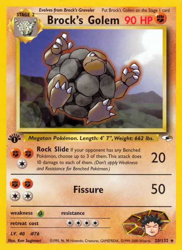 Brock's Golem #20 — Gym Heroes