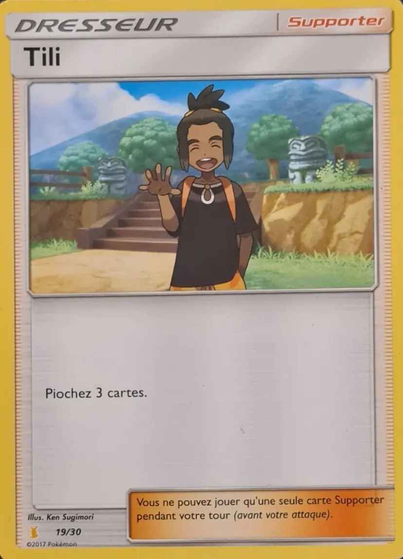 Carte Pokémon Tili #19 — Kit du Dresseur SL (Raichu d'Alola)